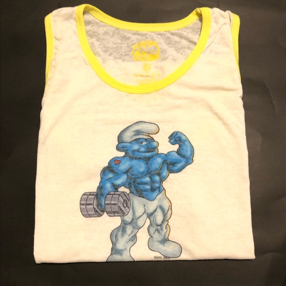 Other - Smurf Tank Top Size Small